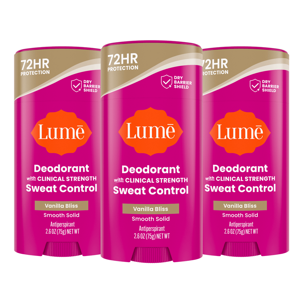 Vanilla Bliss | Sweat Control Solid Deodorant 3-Pack